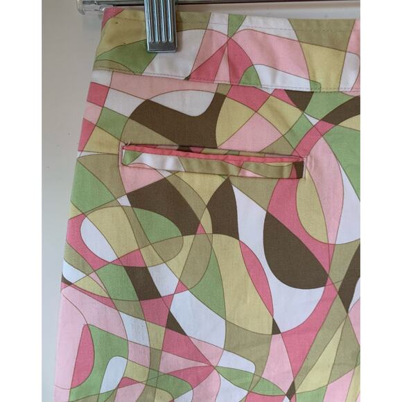 Sport Haley skort pinks and green retro print size 8 women's - Picture 9 of 11